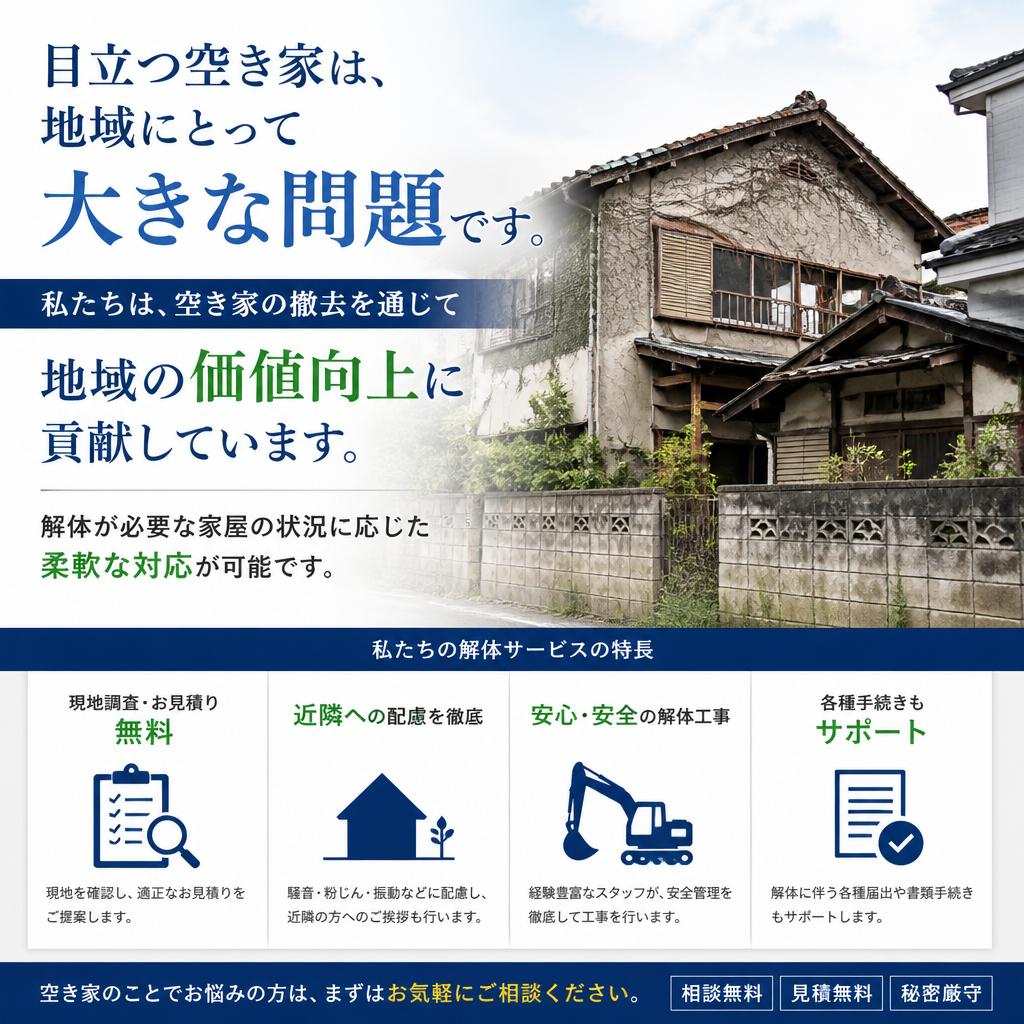 空き家問題を解決する