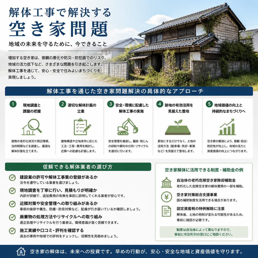 空き家対策の重要性